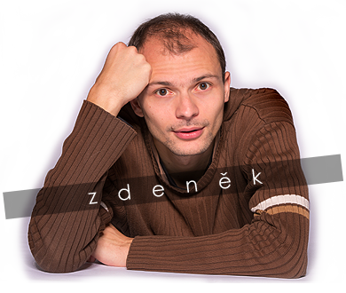 Zdeněk Stejskal, o něco mladší a vlasatější